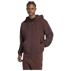 Adidas Ανδρική ζακέτα Essentials 3-Stripes Fleece Hoodie